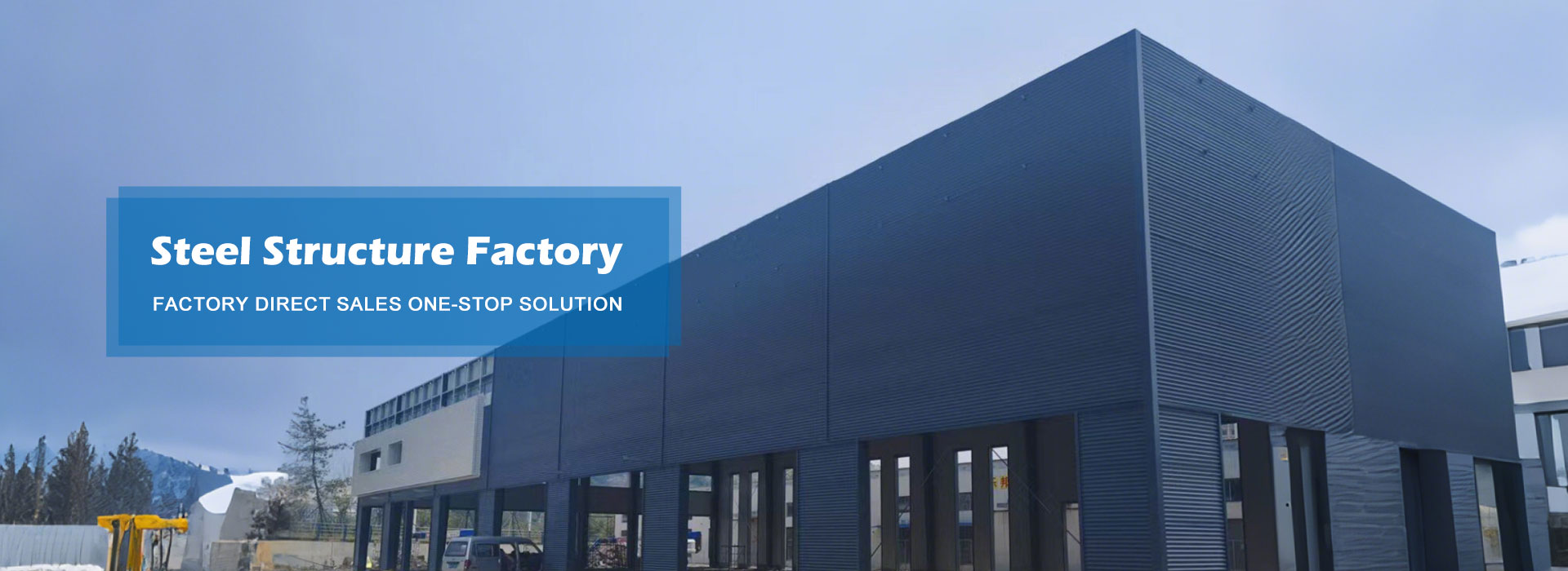 Teräsrakenteen tehdas valmistettu Kiinassa