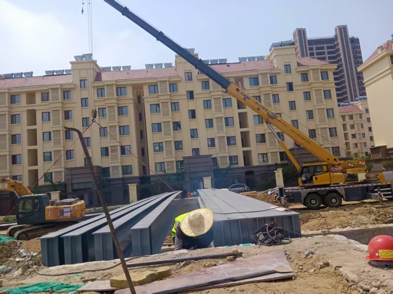 Liweiyuanin suunnittelu, kehitys ja terässiltojen asennus