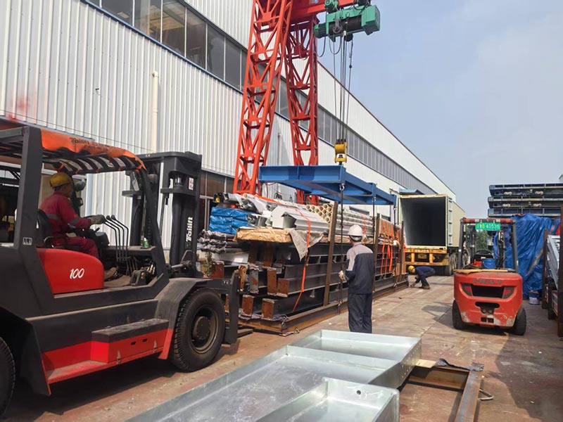 Guyanan teräsrakenteet toimitettiin onnistuneesti, mikä helpottaa uusia merentakaisia ​​rakennusmatkoja