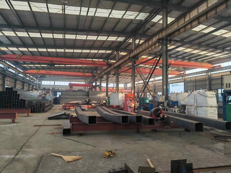 steel structure slaughterhouse project